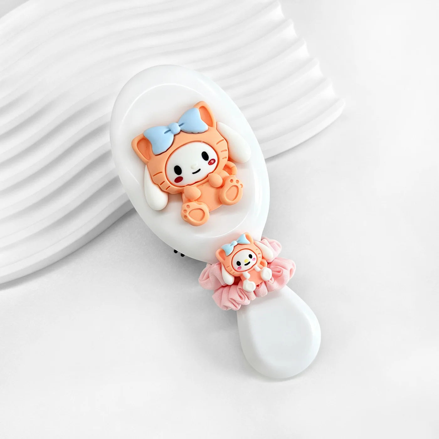 Hello Kitty Kuromi Air Cushion Comb Hair Tie Compact Portable Stylish Qme 3