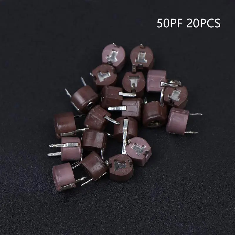 Wide Range Plastic Trimmer Adjustable Capacitor 3PF 120PF Frequency Qme A6