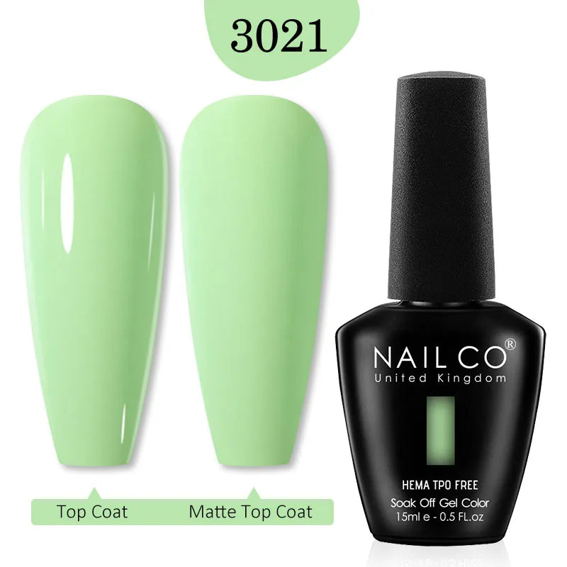 NAILCO Glitter Reflective Series Gel Nail Polish Nails Art Semi
