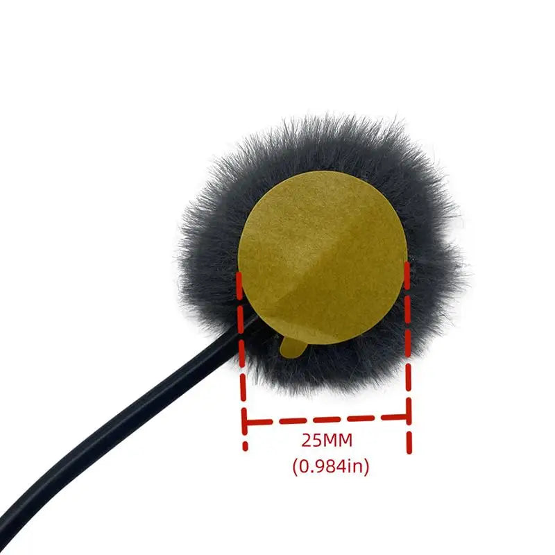 Reusable Furry Soft Covers Sticker That Provide Shield Against Wind Qme