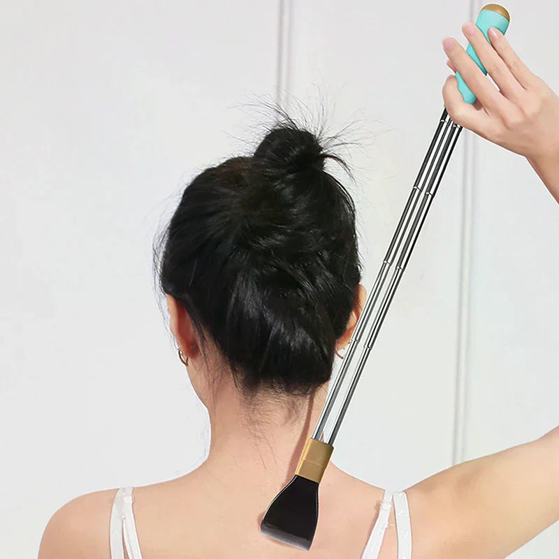 Stainless Steel Retractable Scratcher Portable Telescopic Back Itch Qme