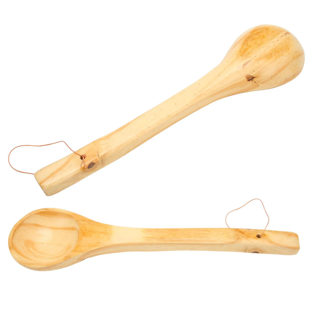 Sauna Ladle Large Capacity Long Handle Portable Wooden Sauna Ladle Scoop for Tea Wine Water Sauna Ladle Scoop Wooden Sauna Ladle Qme