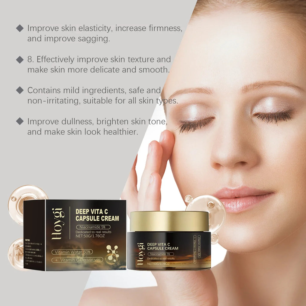 Niacinamide Face Cream Fade Dark Spot Lightening Melasma Even Skin Tone Shrink Pore Brightening Moisturizing Skin Care Cream Qme