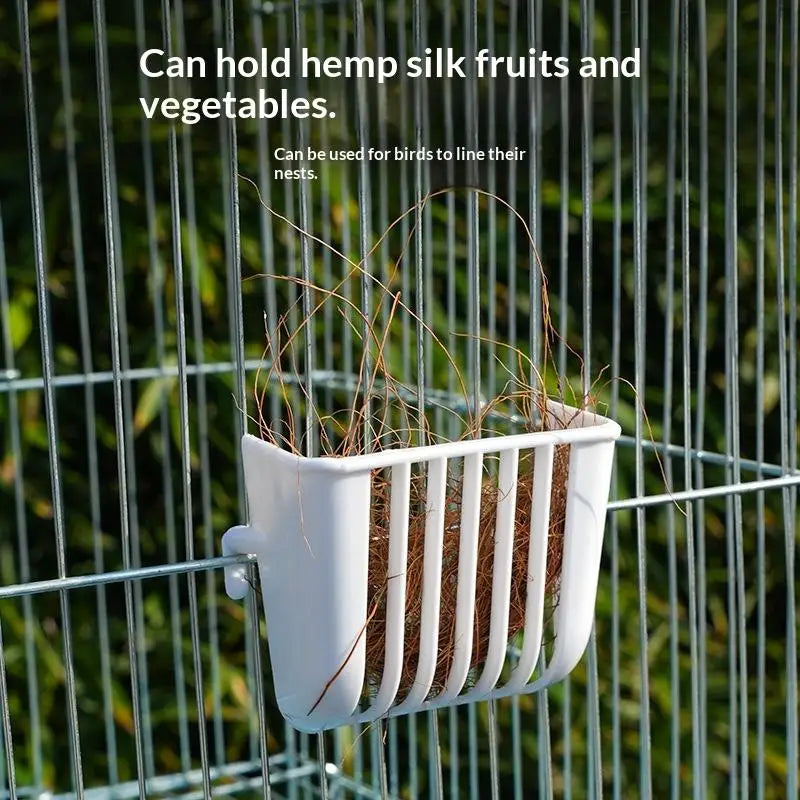 5 Vegetables Basket Feeder Device Bird Supplies Cage Accessoriesbird Qme
