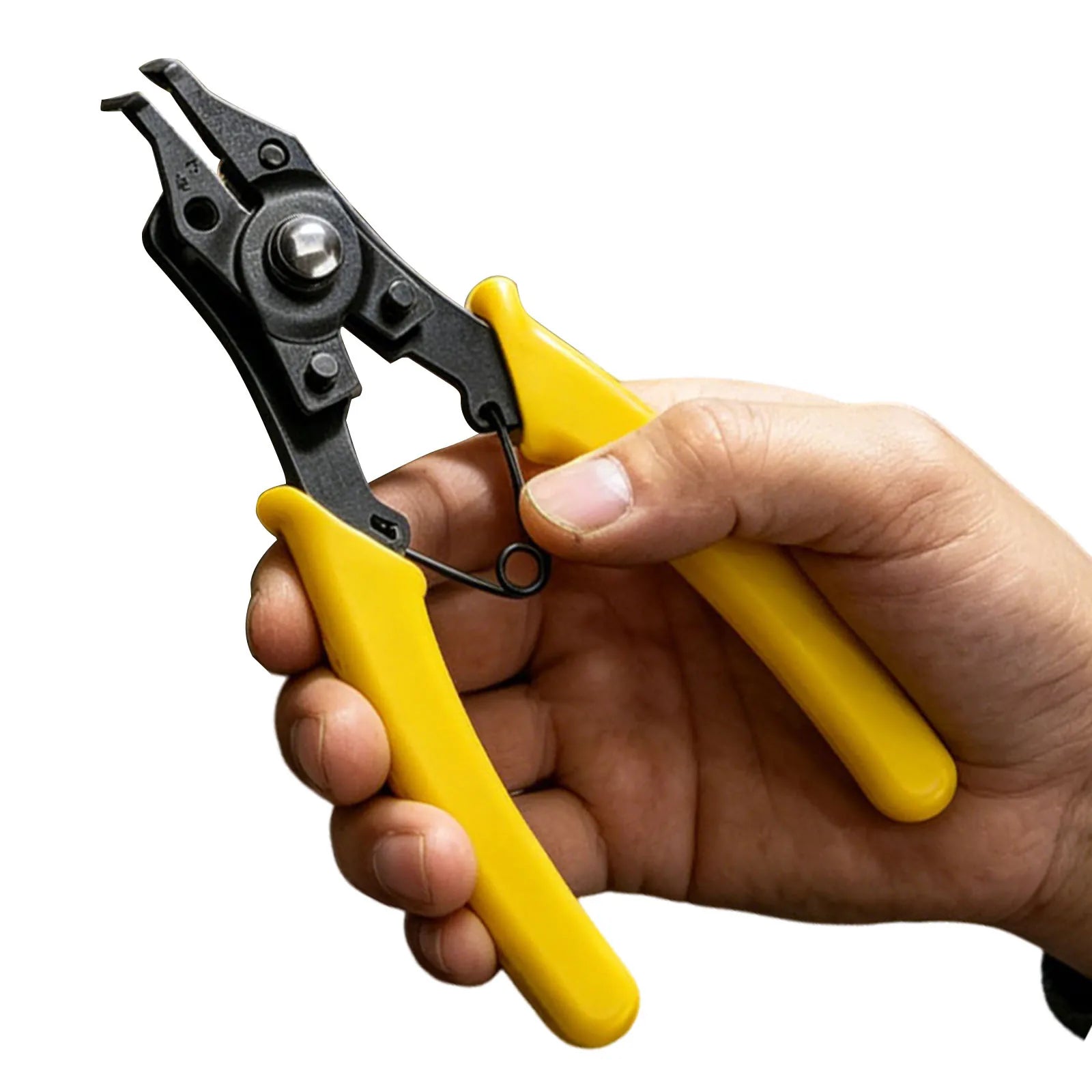 4 In 1 Convertible Internal External Retaining Ring Plier Anti-Slip C Clip Circlip Lock Ring Removal Tool For Automotive Repair Qme