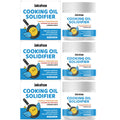 Waste Oil Coagulant Easily Solidify Kitchen Waste Oil Non-irritating Environmentally Friendly Kitchen Waste Oil Treatment Agent Qme 3 x 100g Boxed