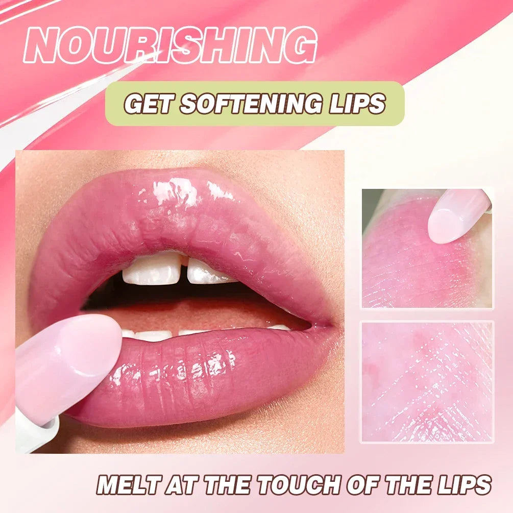 QIBEST 3Pcs Color Changing Lip Balm Makeup Sets Moisturizing Tinted Lipstick Lasting Lip Stain Tint Nourishing Repair Lip Care Qme