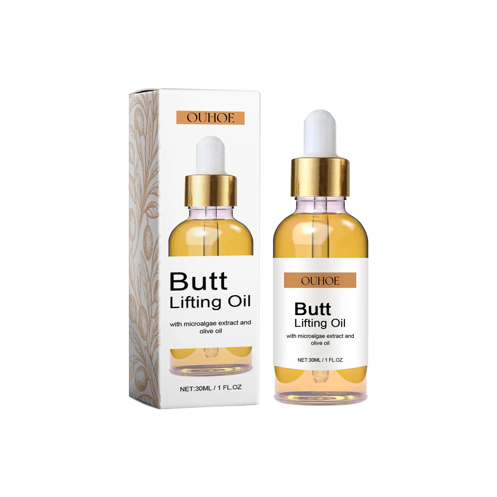Hip Lifting Oil Buttock Lifting Oil Firming Nourishing Moisturize Tighten Shaper Bum Sexy Body Butt Massage Care Essential Oil Qme 1Pcs 30ml boxed