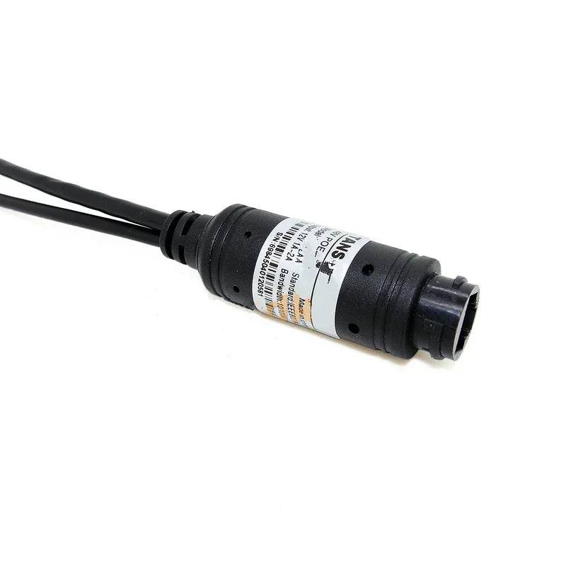 10/100M Waterproof PoE Splitter with IEEE 802.3af Standard & 12V1A Output Power over Ethernet for IP Camera 5.5x2.1mm Connector Qme