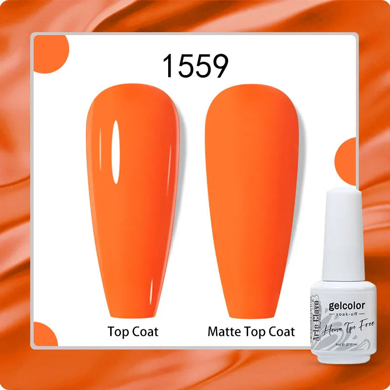 Arte Clavo HEMA TPO White Bottle 180 Colors Series Semi-permanent Gel