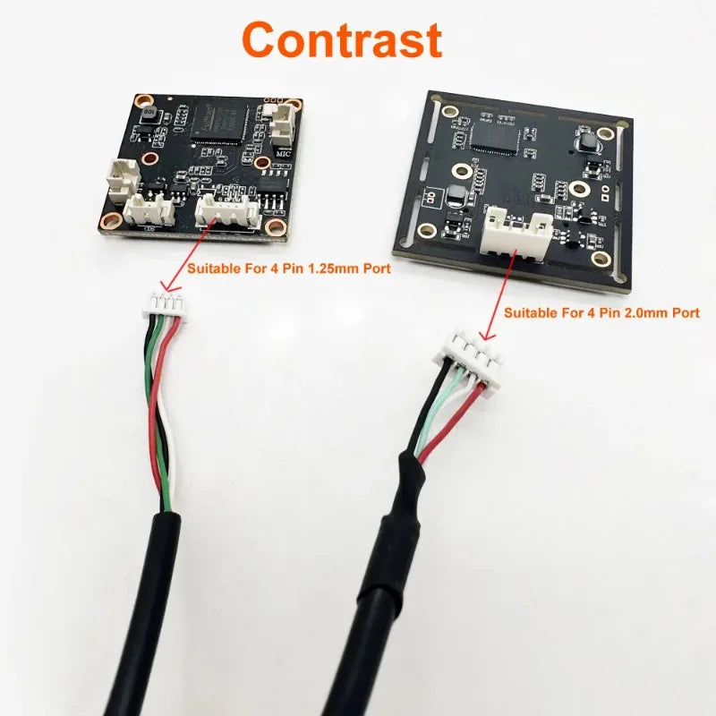 2PCS USB Power Cable 2/4 Core Male Female Single Head Extension Data Cable for Fan Light LED Strip No Soldering Qme