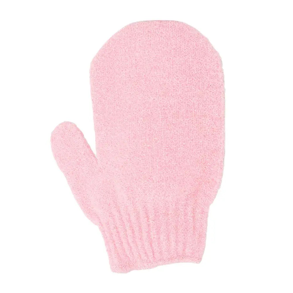 Exfoliating Bath Gloves Deep Scrubbing Dead Skin Shower Beauty Spa Qme A