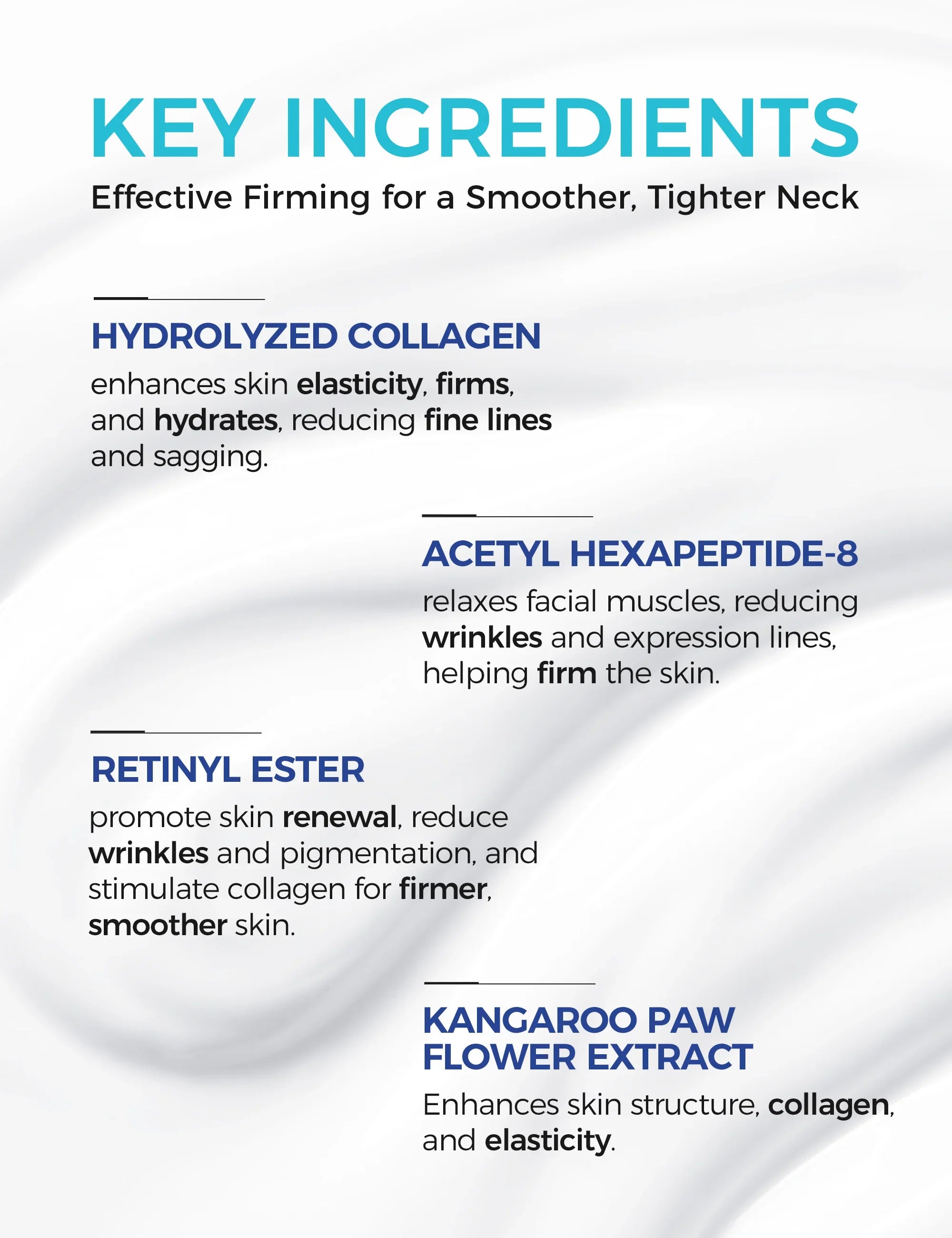 EXPRESSIONS Firming Neck Cream Lifting Tightening Face Moisturizer Qme