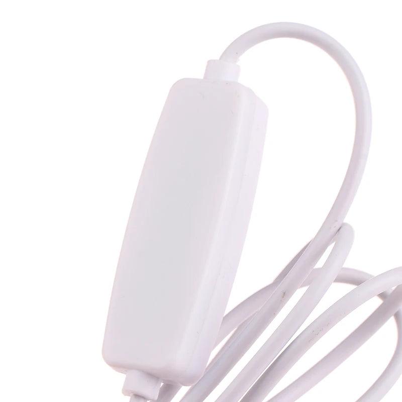 USB 5V LED Tri-color Dimming Color Switch Cable Dimmer 4-Key Controller 2CH For Low Voltage LED CCT Bicolor Light Qme