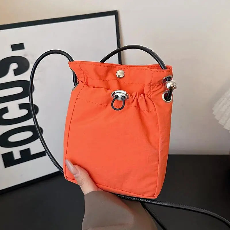 Nylon Bag Korean Fashion Canvas Crossbody Shoulder Sling Lightweight Qme