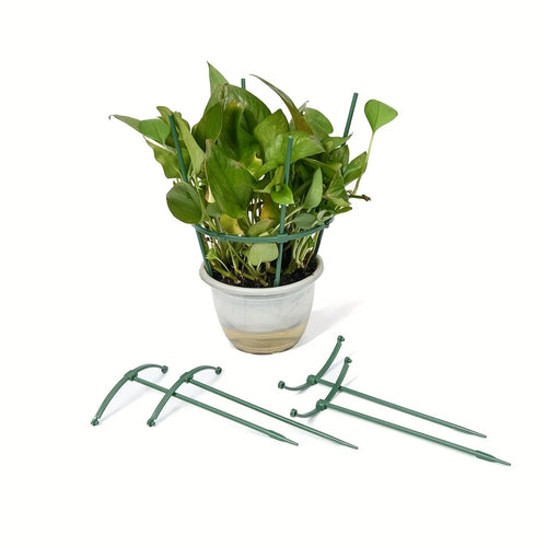 1 Balcony Potted Plant Flower Rack Support Succulent Single-layer Qme green