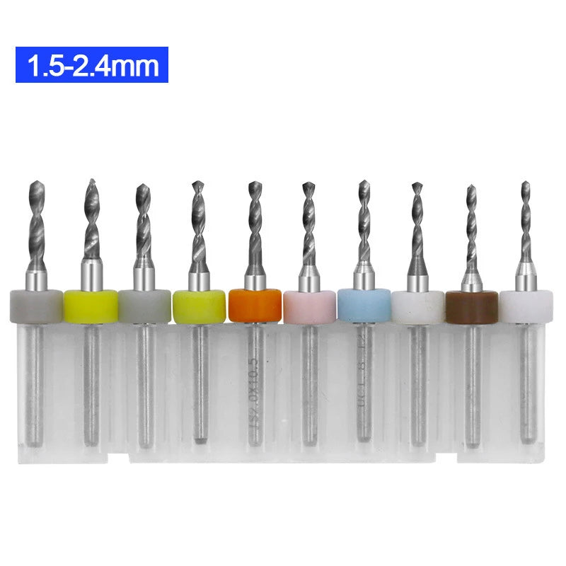 Multi Specification PCB Drill Bit Micro Bits Mini CNC Drilling Print Qme A3