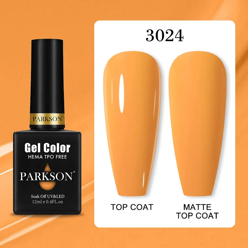 Parkson Colorful Nail Gel Polish Lacquer Soak Off UV LED Long Lasting