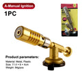 Portable Welding Gas Torch Flame Nozzle Butane Burner Outdoor Camp Qme A