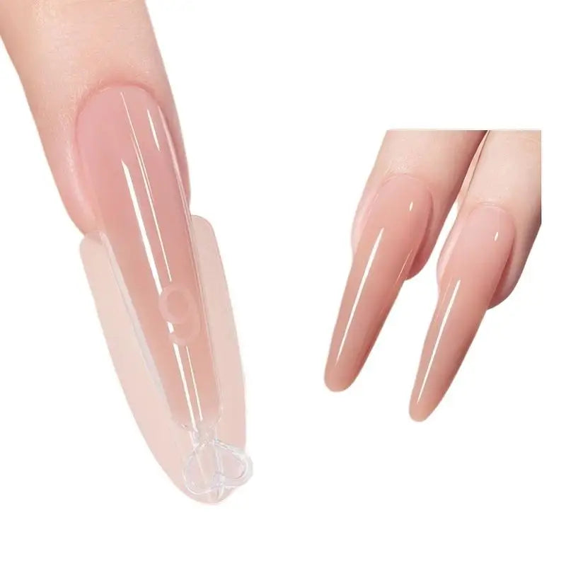 Nail Art Forms Manicure Tool Sandwich Dual 15 Extensions-dual Bottom Qme