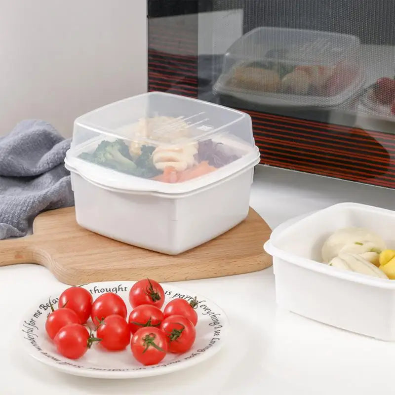 Microwave Steamer Vegetable Steamer Microwave Bowls Microwave Cookware Versatile Food Container For Vegetables Fish Prep Meal Qme