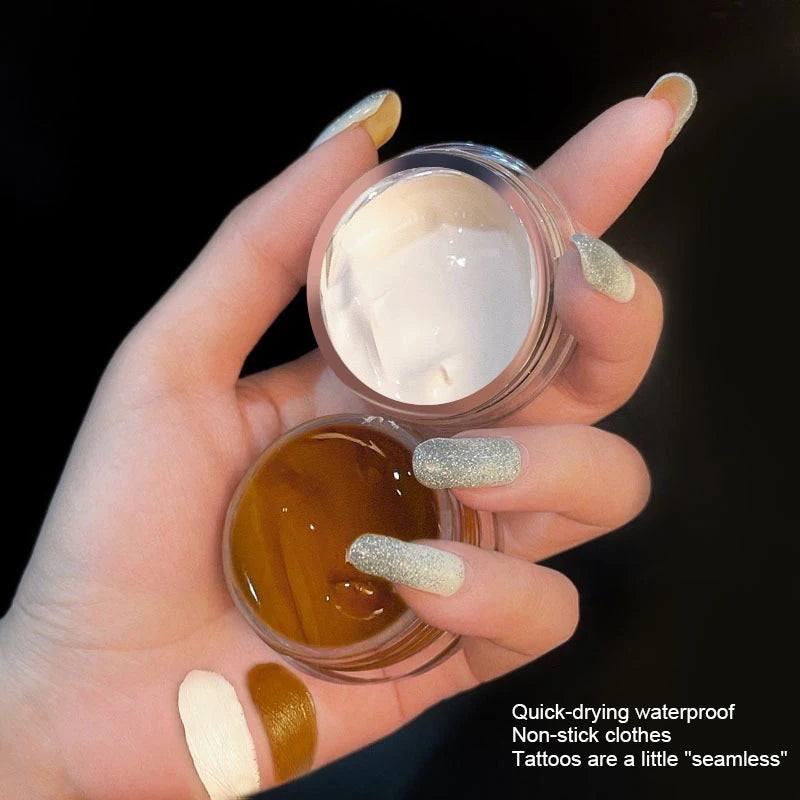 Two-color Tattoo Concealer Waterproof Sweat-proof Cover Birthmarks Qme