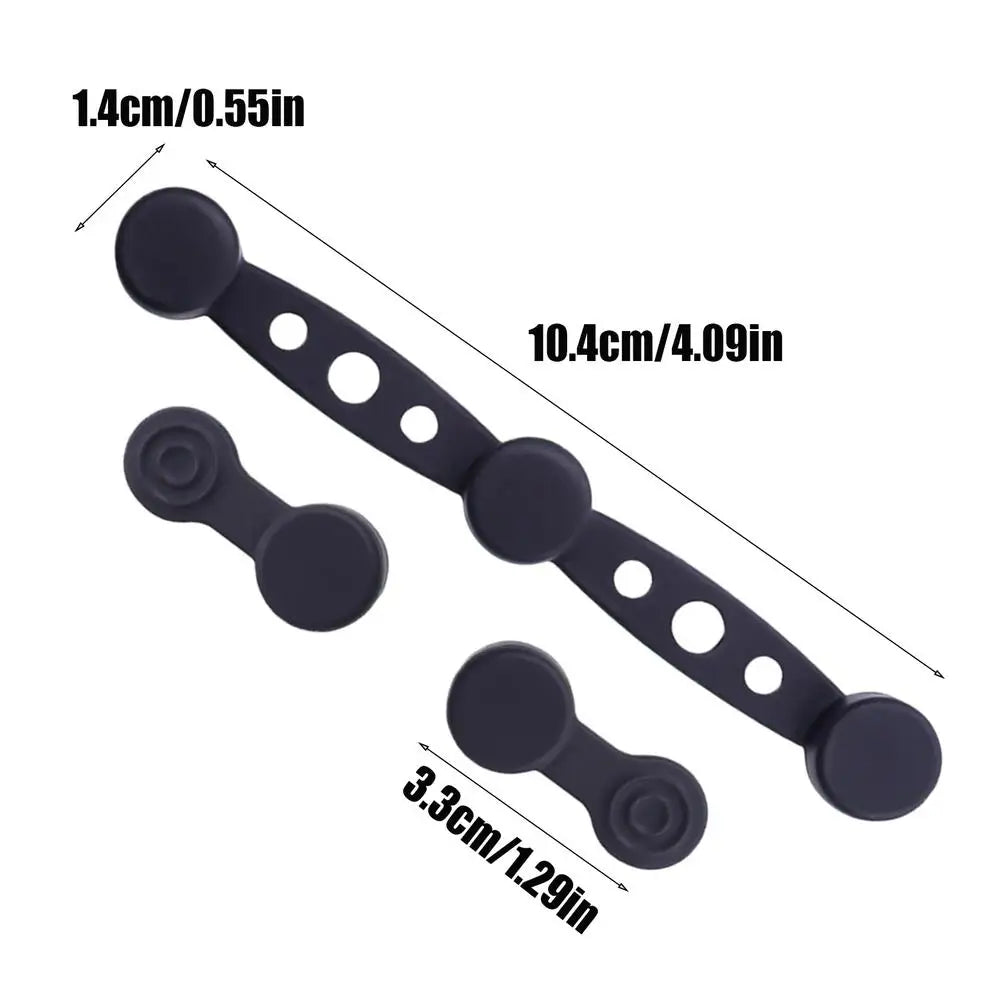 Air Fryer Liner Magnets Buckle Silicone Accessories Holder Holding Qme Black