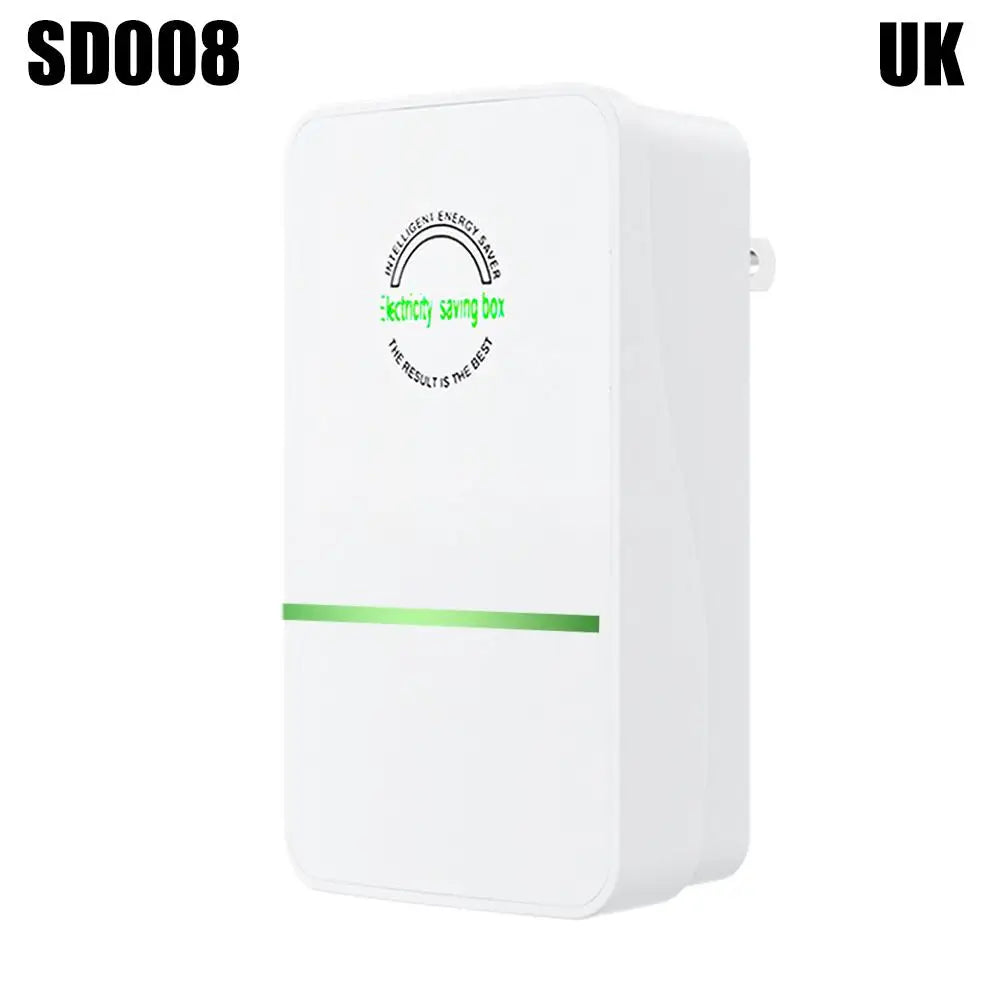 Home Pro Power Electricity Energy Saver US/UK/EU Stable Voltage Electricity Plug Household Stable Voltage Device Qme C