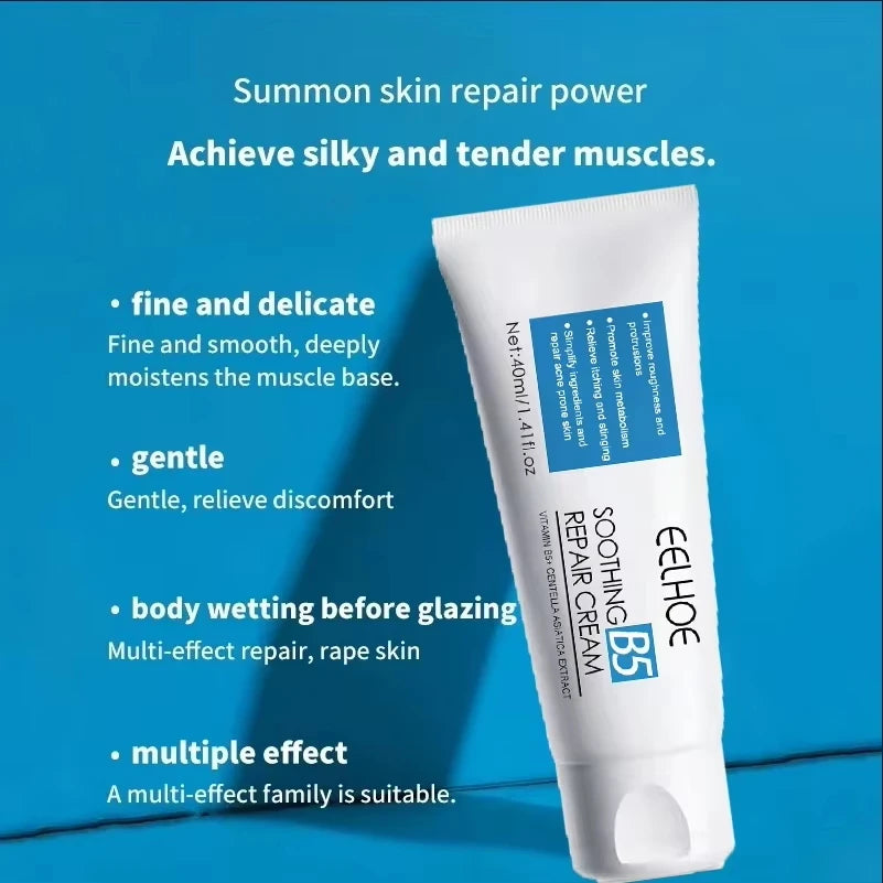 B5 Repair Cream Moisturizing Hydrating Soothing Dry Chapped Redness Skin Nourishes Hydrating Barrier Support Beauty Face Cream Qme