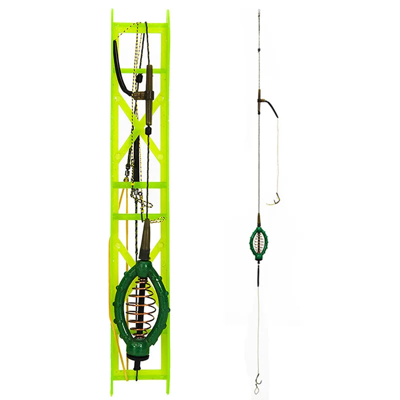 Fishing Bait Cage Fish Lure Copper Trap Basket Feeder Holder Carp Qme