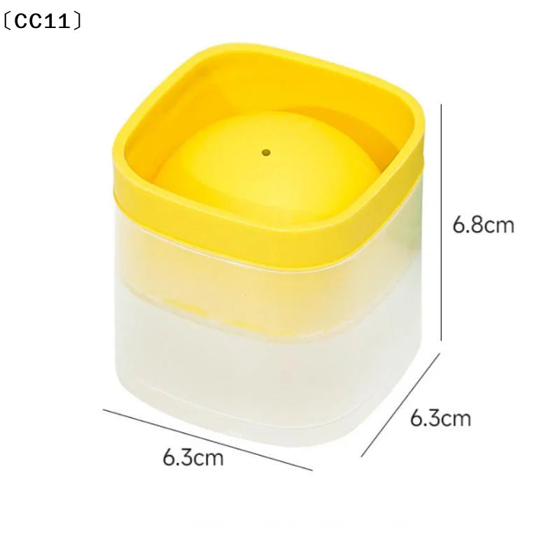 1 Large Ice Ball Mold Easy Demold Heat Cold Resistant Stackable Qme
