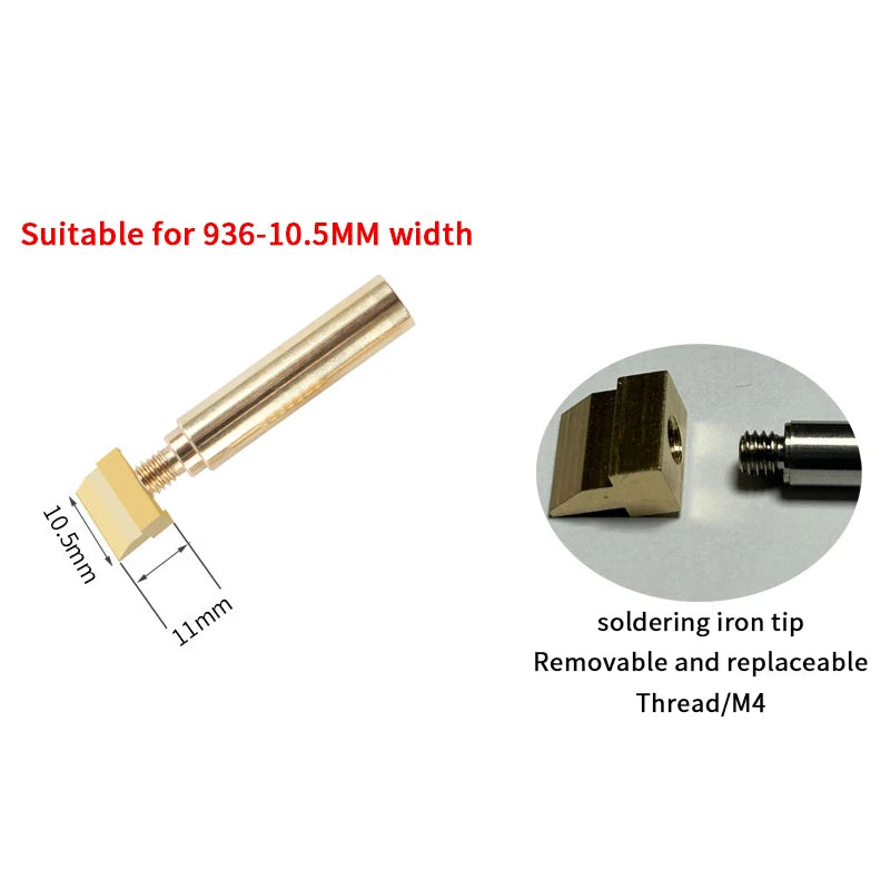10 5- Width Suitable 936 Series Soldering Iron Welding Tools Qme 10mm