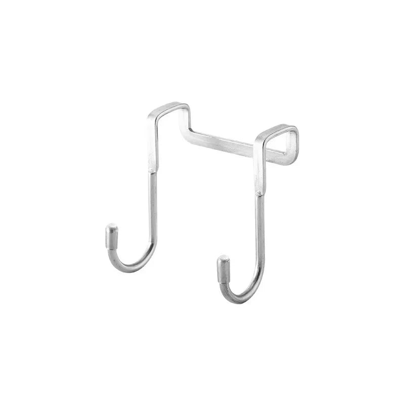 201 Stainless Steel Hook Punching Double S-shape Kitchen Bathroom Qme