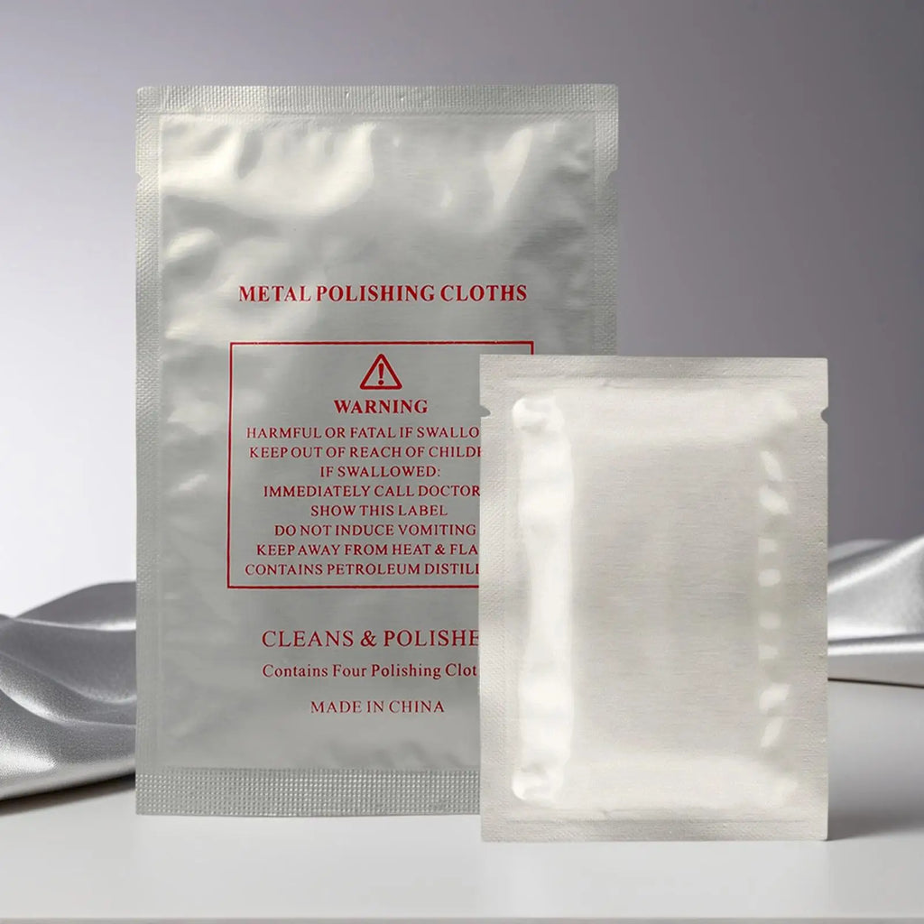 Watch Polishing Cloth 4 Jewelry Cleaner Anti-tarnish Scratch Repair Qme