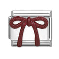 Fashion Red Apple Cute Sheep Cherry Bow Knot Italian Charm Link Fit