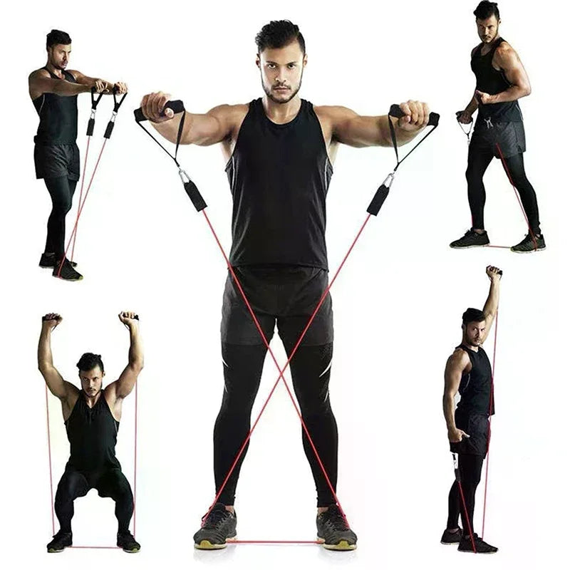 Muscle Training Straps Multifunctional Fitness Tension Strap Harness Qme
