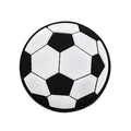 New Black White Shoe Charms Leopard print Football Denim Cap Shoe Decorations DIY Detachable buckle Shoes accessories Qme Style 2 CN