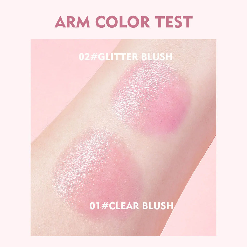 Transparent Changing Blush Moisturizing Lasting Waterproof High-gloss Qme