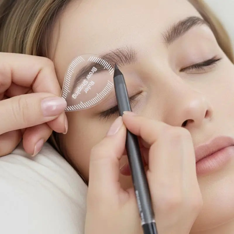 Tear-drop Arch Brow Mapping Tool Rapid Shaping Template PMU Eyebrow Qme Default Title