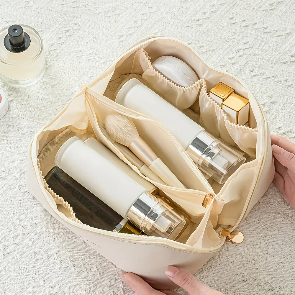 Makeup Organizer Female Toiletry Bag Make Up Case Storage Pouch Qme