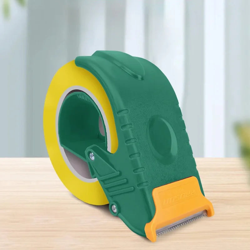 Tape cutter, sealing machine, suitable for office and factory packaging, packaging tools, handheld devices, sealing tools, Qme Green