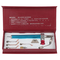 Jewelry Welding Torch Oxygen Torch Jewelry Torch Welding Soldering Gun with 5 Tips for Oxygen Cylinders Qme as show