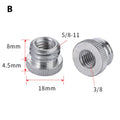 1 4 3 8 5 Female Male Threaded Screw Mount Adapter Laser Level Tripod Qme B