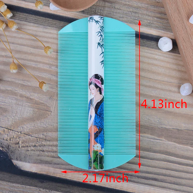 Styling Tool Dual-sided Lice Dandruff Comb Fine-toothed Encryption Qme onesize