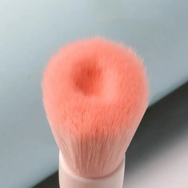 Portable Soft Fiber Makeup Brushes HD Mirror Multipurpose Cosmetic Qme
