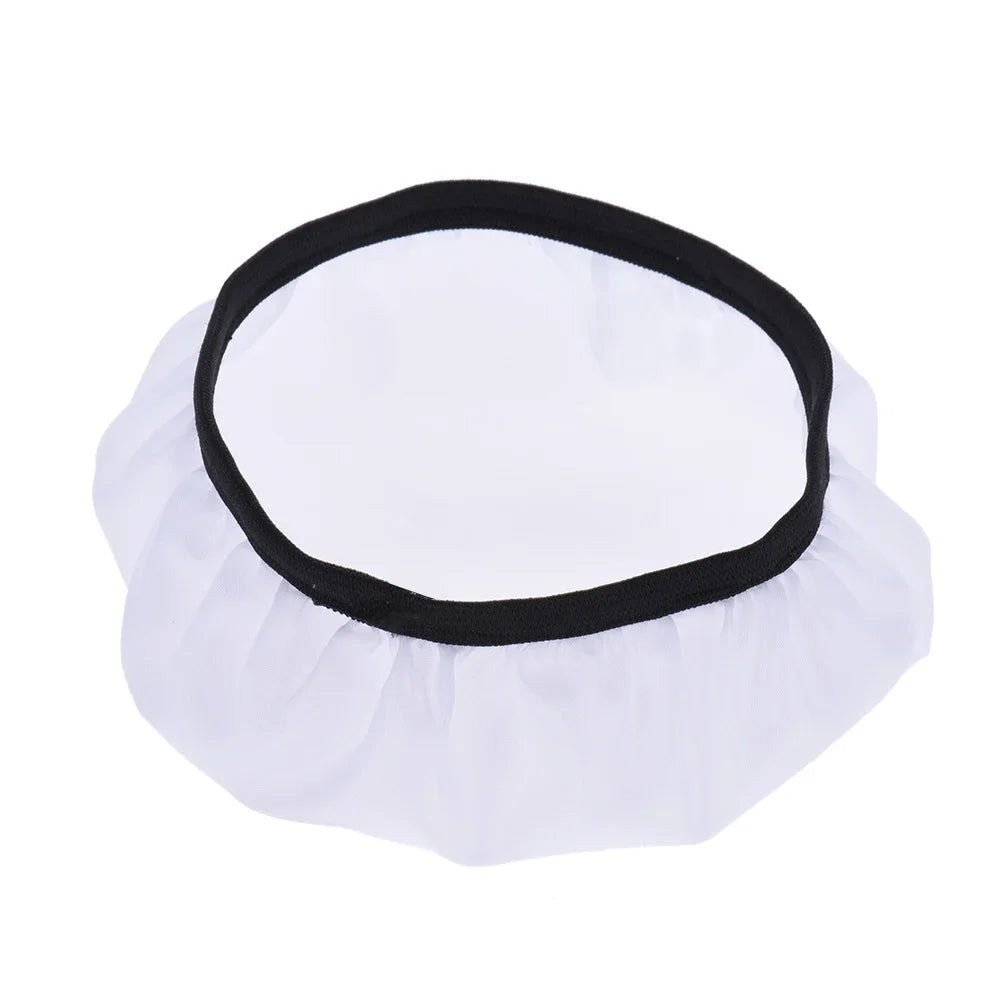 Photography Light Soft White Diffuser Cloth for 7" 180mm Standard Studio Strobe Reflector Qme