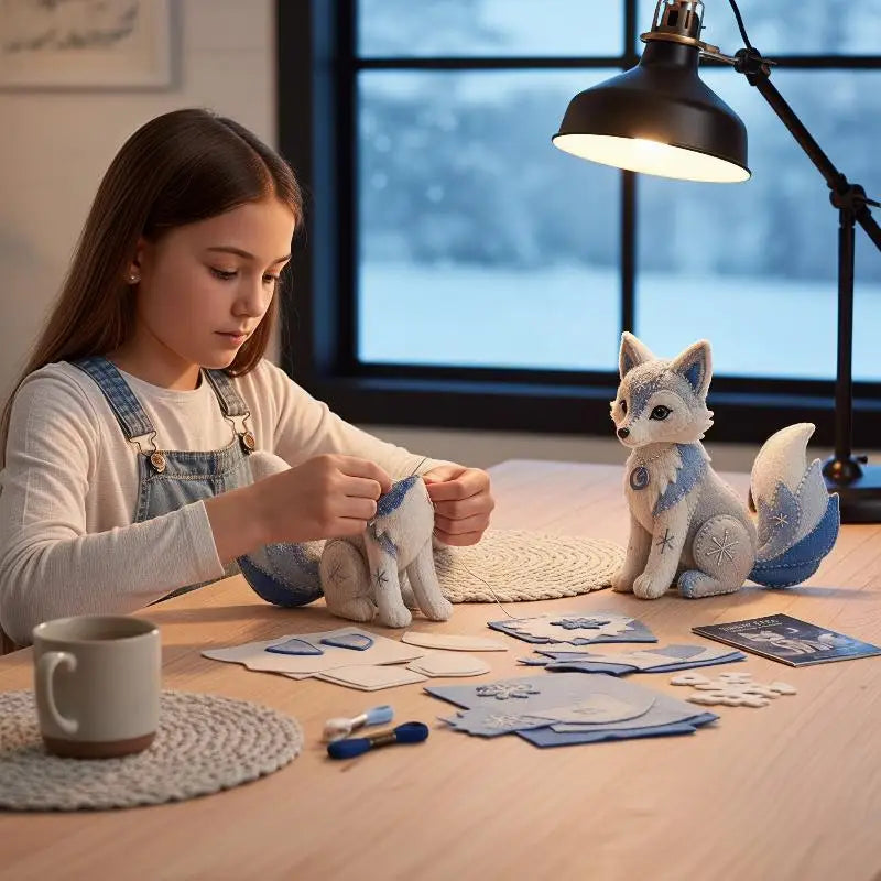 3D Stuffed Animals Mythical Creature, Pre-Cut Handmade Craft Kit For Home Decor & Gift Qme