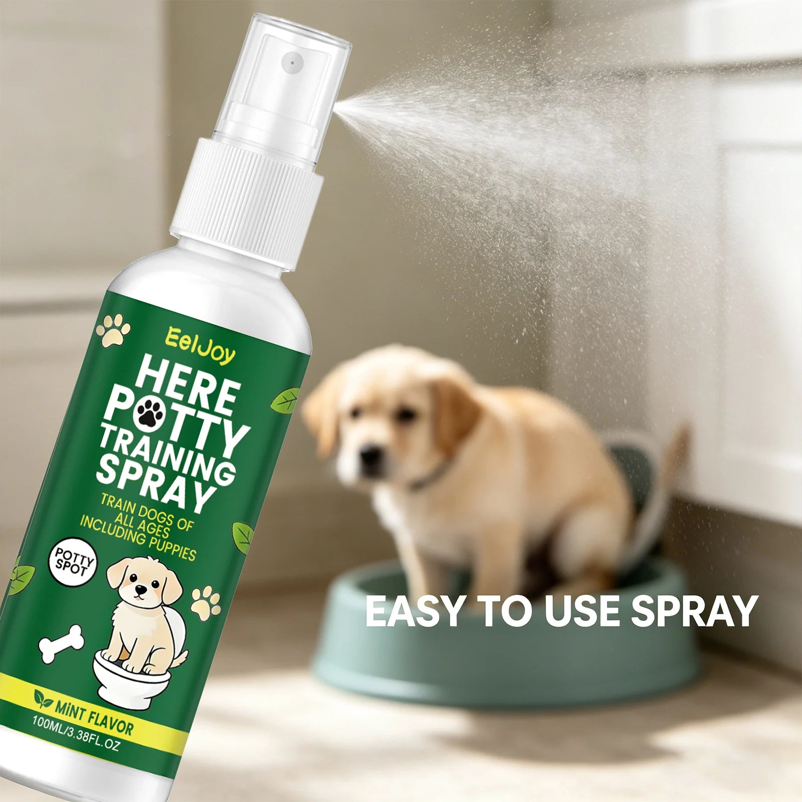 Dog Toilet Training Spray Fixed Point Defecation Develop Good Toilet Habits Reduce Disorderly Defecation Behavior Potty Training Qme