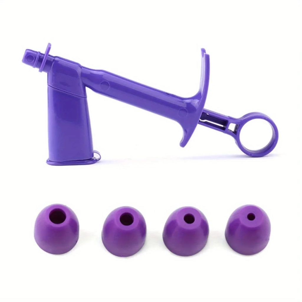 1pc Purple Plastic Pearl Applicator Convenient And Fast Consumable Pearls Fondant Cake Decorating Tool for Sugar Balls Craft Qme