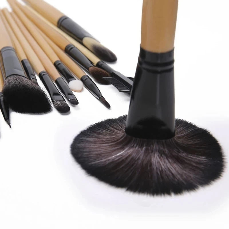 Makeup Brush Bag Sets Professional Cosmetics Brushes Eyebrow Powder Qme